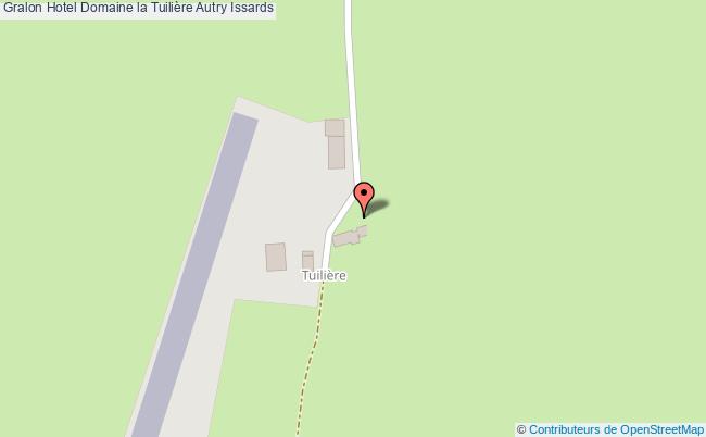 plan Domaine La Tuilière Autry Issards