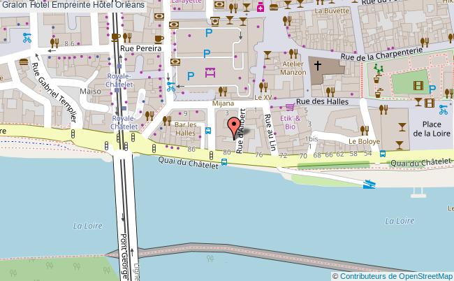 plan Empreinte Hôtel Orléans