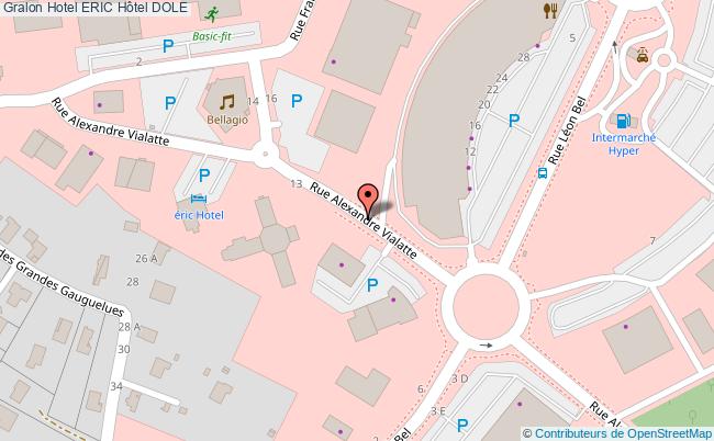 plan Eric Hôtel DOLE