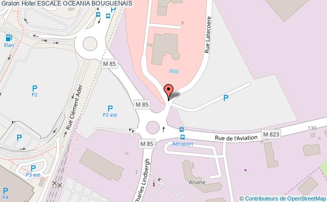 plan Hotel Escale Oceania BOUGUENAIS