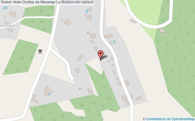 plan Hotel Grottes De Maxange Le Buisson-de-cadouin