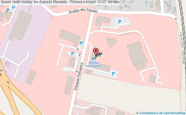 plan Holiday Inn Express Marseille - Provence Airport 13127 Vitrolles