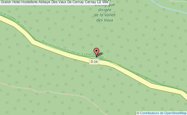 plan Hotel Hostellerie Abbaye Des Vaux De Cernay Cernay La Ville