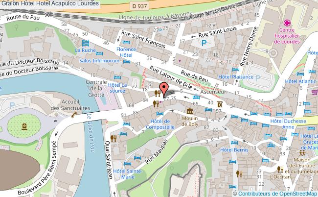 plan Hotel Acapulco Lourdes