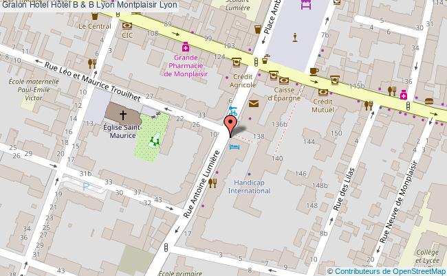 Hôtel B & B Lyon Montplaisir