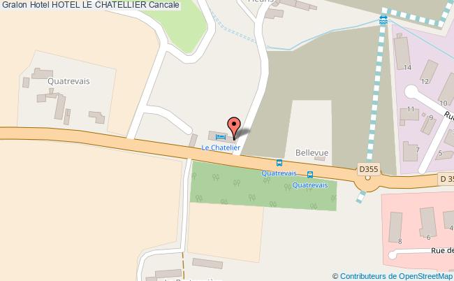 plan Hotel Le Chatellier Cancale