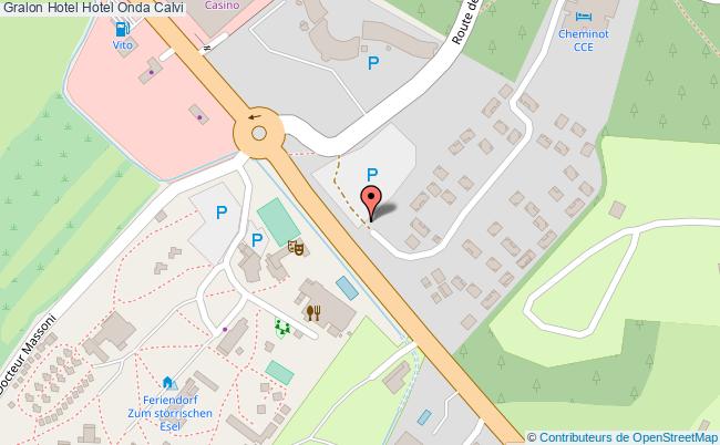 plan Hotel Onda Calvi