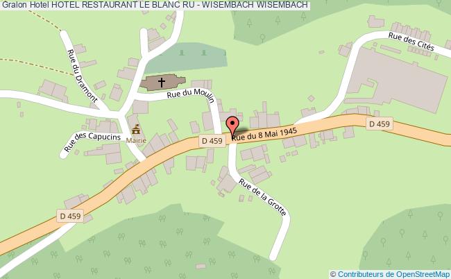 Hotel Restaurant Le Blanc Ru - Wisembach