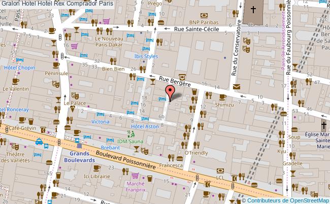 plan Hotel Rex Comprador Paris