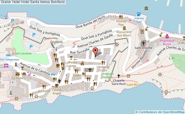 plan Hotel Santa Teresa Bonifacio