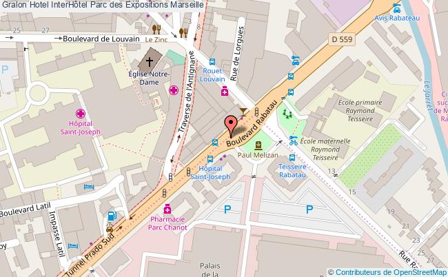plan Interhôtel Parc Des Expositions Marseille