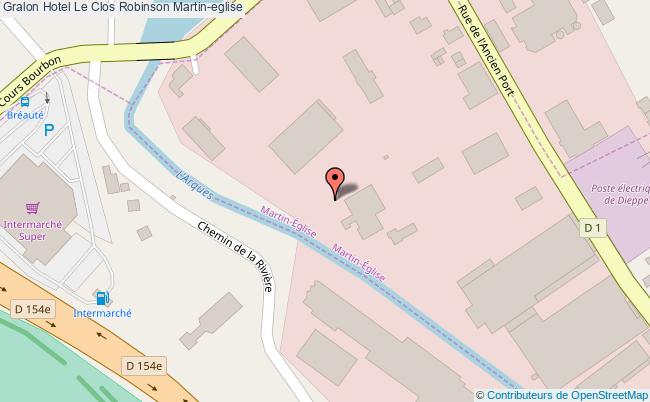 plan Hotel Le Clos Robinson Martin-eglise