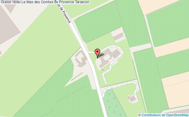 plan Hotel Le Mas Des Comtes De Provence Tarascon
