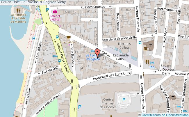 plan Le Pavillon D 'enghien Vichy