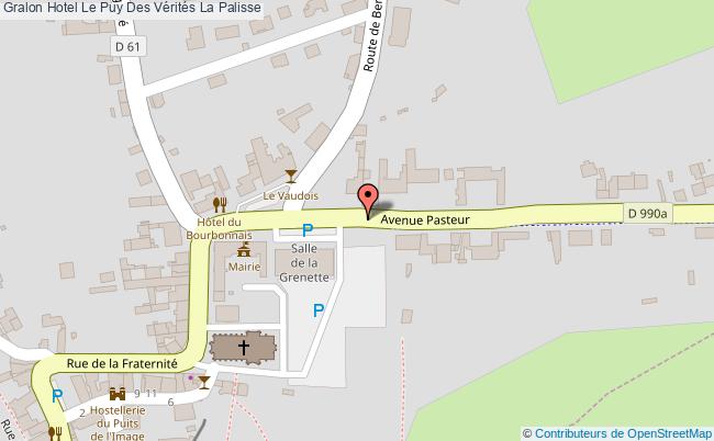 plan Hotel Le Puy Des Vérités La Palisse