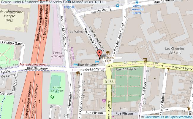 plan Résidence Avec Services Saint-mandé MONTREUIL