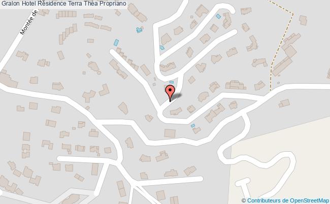 plan Hotel Résidence Terra Théa Propriano