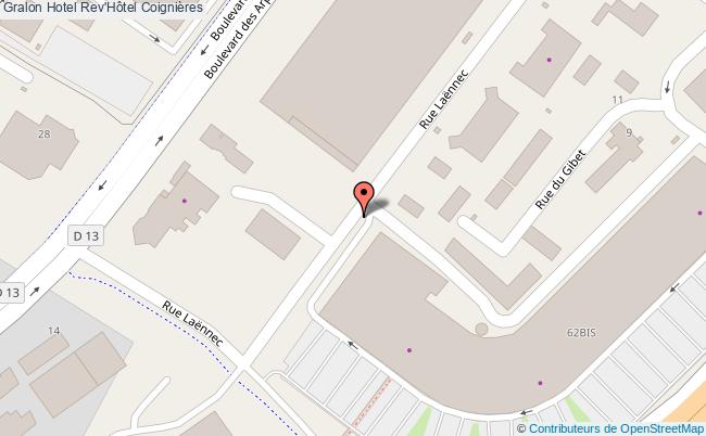 plan Rev'hôtel Coignières