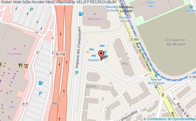 plan Hotel Suite Novotel Vélizy-villacoublay VELIZY-VILLACOUBLAY