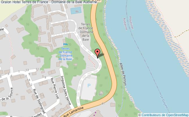 plan Résidence Terres De France - Domaine De La Baie Audierne