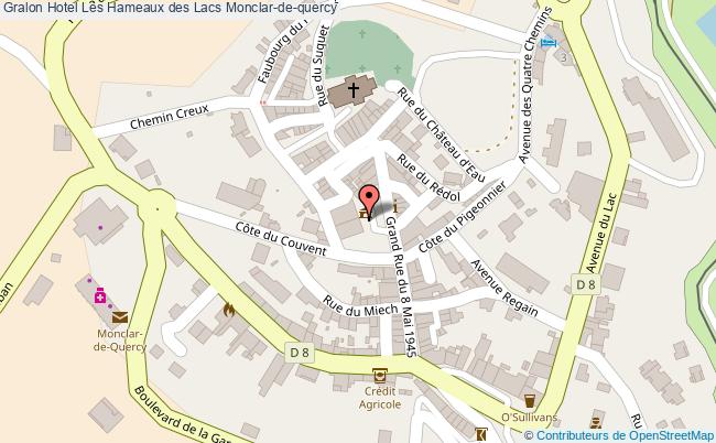 plan Résidence Terres De France - Hameaux Des Lacs Monclar-de-quercy