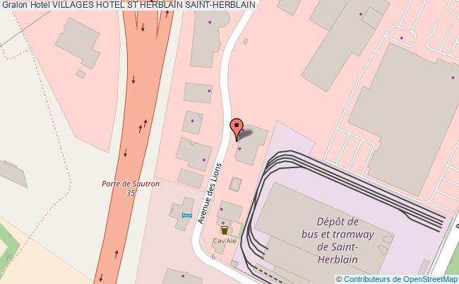 plan Villages Hotel St Herblain SAINT-HERBLAIN
