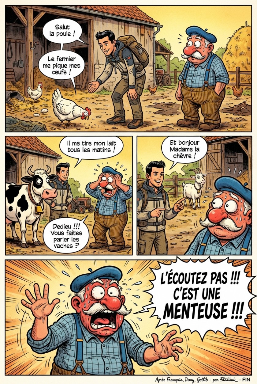 Panique au Pâturage