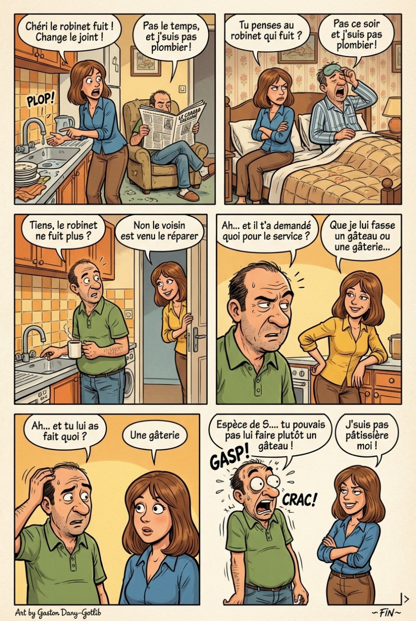 Madame n'est pas pâtissière !