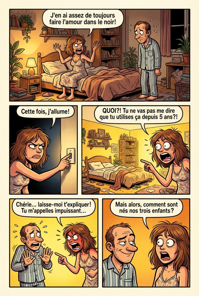 Révélations dans l'obscurité