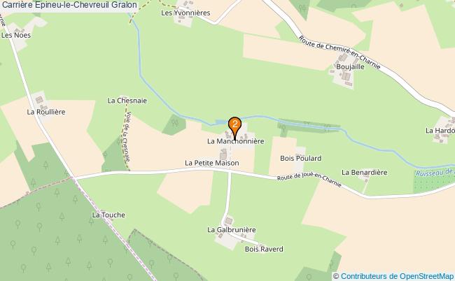 plan Carrière Epineu-le-Chevreuil : 2 équipements