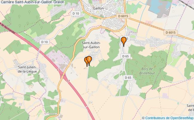 plan Carrière Saint-Aubin-sur-Gaillon : 3 équipements