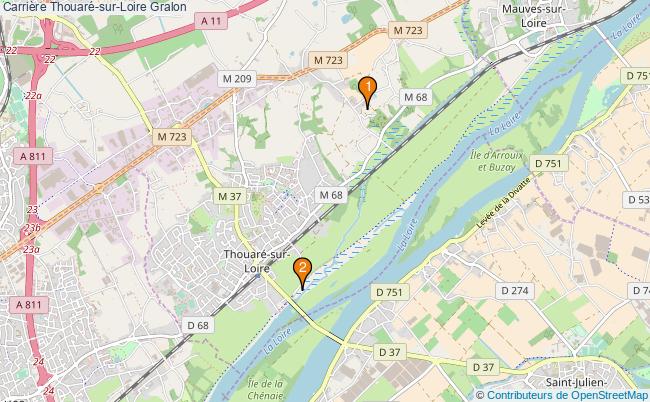 plan Carrière Thouaré-sur-Loire : 2 équipements