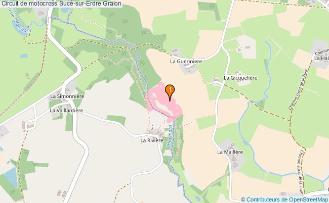 plan Circuit de motocross Sucé-sur-Erdre : 1 équipements