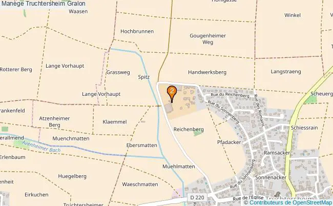 plan Manège Truchtersheim : 2 équipements