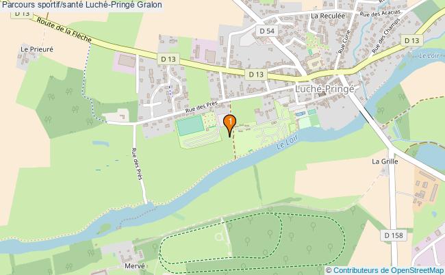 plan Parcours sportif/santé Luché-Pringé : 1 équipements