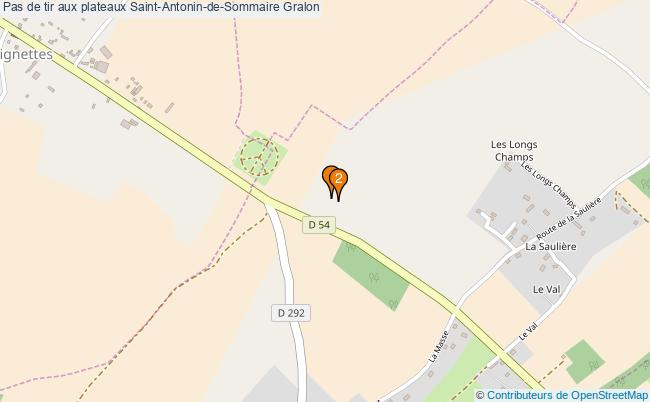 plan Pas de tir aux plateaux Saint-Antonin-de-Sommaire : 2 équipements