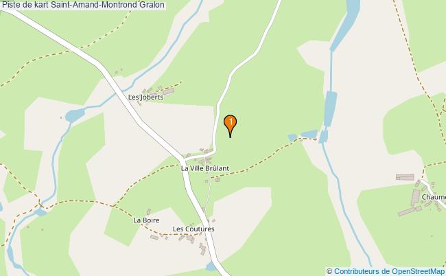 plan Piste de kart Saint-Amand-Montrond : 1 équipements