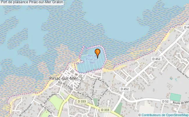 plan Port de plaisance Piriac-sur-Mer : 1 équipements