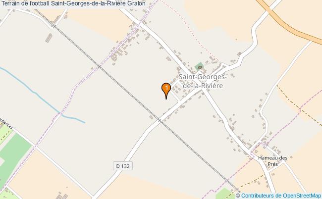plan Terrain de football Saint-Georges-de-la-Rivière : 1 équipements
