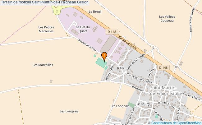 plan Terrain de football Saint-Martin-de-Fraigneau : 1 équipements