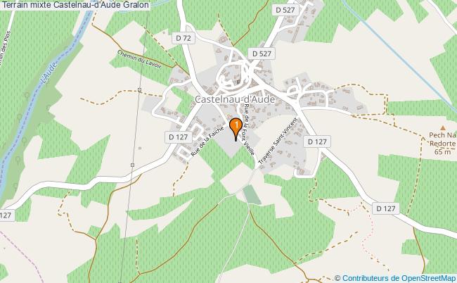 plan Terrain mixte Castelnau-d'Aude : 1 équipements