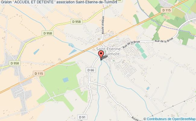 plan association ' Accueil Et Detente ' Saint-Etienne-de-Tulmont