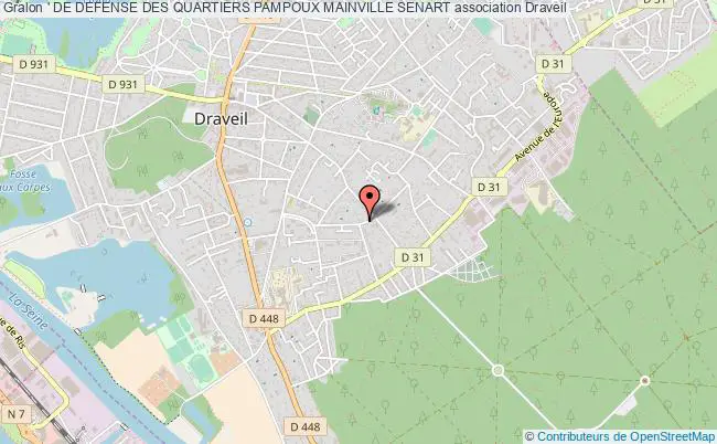 plan association ' De Defense Des Quartiers Pampoux Mainville Senart Draveil