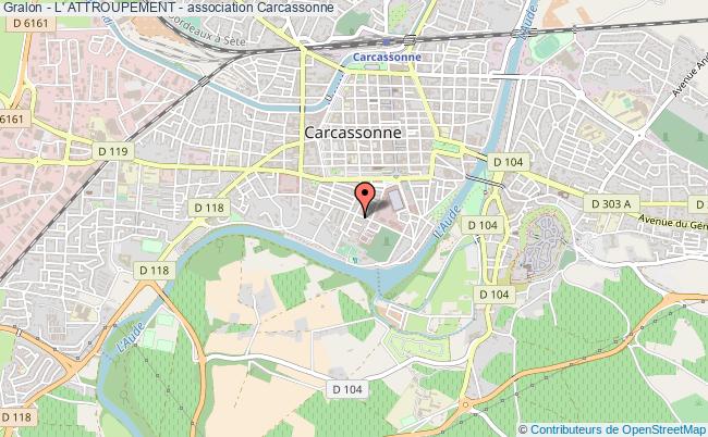 plan association - L' Attroupement - Carcassonne