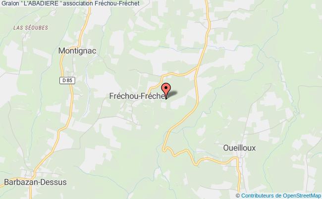 plan association ' L'abadiere ' Fréchou-Fréchet