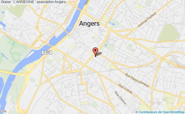plan association ' L'angevine ' Angers