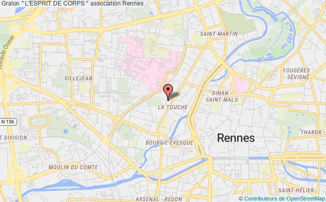 plan association " L'esprit De Corps " Rennes
