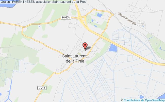 plan association ' Parentheses' Saint-Laurent-de-la-Prée