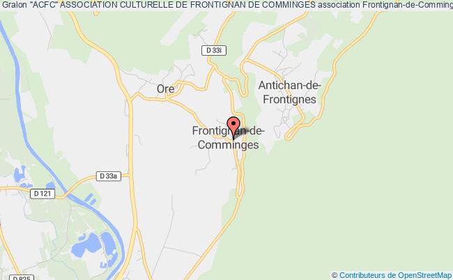 "ACFC" ASSOCIATION CULTURELLE DE FRONTIGNAN DE COMMINGES