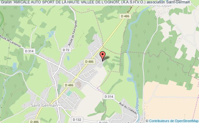 plan association 'amicale Auto Sport De La Haute Vallee De L'ognon', (a.a.s.h.v.o.) Saint-Germain